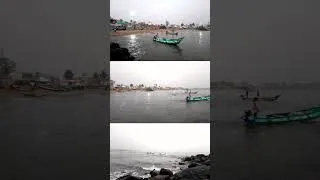 Thumbnail: Fishing boats 🚤 on March at Chennai Kovalam Beach