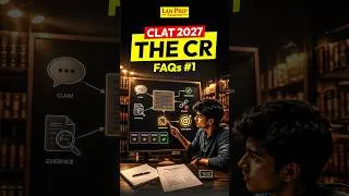 Thumbnail: The CR FAQs #1 | 5 Important Elements #clat2027 #shorts