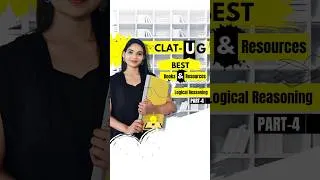 Thumbnail: Part 4 : Best books and resources to refer for CLAT 2025 - Logical reasoning #clat #clatbooks