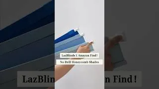 Thumbnail: Amazon Find LazBlinds! 🩵💙 No-Drill Honeycomb Shades