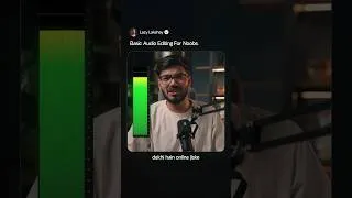 Thumbnail: Audio editing for noobs