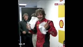 Thumbnail: Jules Bianchi getting splashed in the cooldown room… still smiling 😄 (GP2, 2010) #jb17
