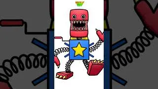 Thumbnail: Drawing BOXY BOO - Project Playtime #shorts