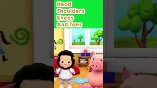 Thumbnail: Head Shoulders Knees And Toes Song! #shorts #kids #fun