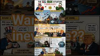 Thumbnail: Crisis. Meetings. Repeat. Humanity's favorite loop. 😅 #Comedy #Satire #News#geopolitics