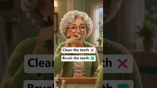 Thumbnail: Stop Saying These Common English Mistakes! ❌✅ | Native English Verbs #shorts