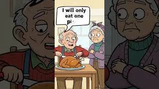 Thumbnail: Enjoy English with Fun | Grandpa’s Impossible Diet! 🍗😂