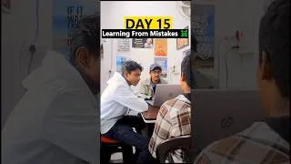 Thumbnail: Day 15 | Learning From Mistakes 💀 #shorts #viralshorts #spokenenglish #howtoimprovespokenenglish