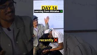 Thumbnail: Day 14 | Learning From Mistakes 💀 #shorts #viralshorts #englishlessons