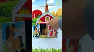 Thumbnail: What's Behind the Barn Doors?Educational Farm Animals for Kids #preschoollearning #toddlerlearning