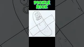 Thumbnail: Can You Draw Pickle Rick? ⚡ Easy Rick and Morty Tutorial