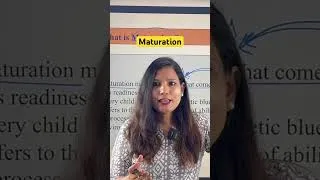 Thumbnail: Maturation | CTET and STATE TET 2026 🔥 #ctet #ctet2026 #cdpctet #reet #ctetpreparation
