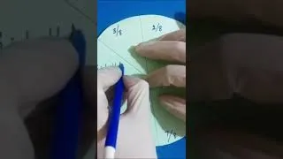 Thumbnail: Maths Working Model On Fractions /Fraction Maths TLM |  #shorts  #youtubeshort #mathshorts