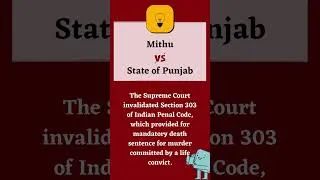 Thumbnail: Important Case Laws #shorts #viral #shortsvideo  #law #students #lawstudent #judiciary #news #latest
