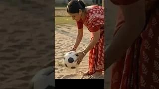 Thumbnail: Another village Woman takes penalty kick in the football match #shorts #womenfootball #penalty