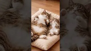 Thumbnail: Sweet Cat Hugging Mother & Daughter While Sleeping 😻💖  Cute Cat Moments #cat #CuteCat#catviral