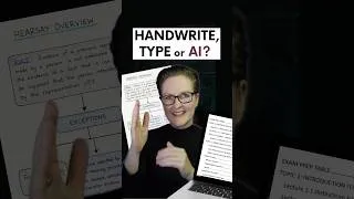 Thumbnail: Handwrite, Type or Use AI for Law School Notes?
