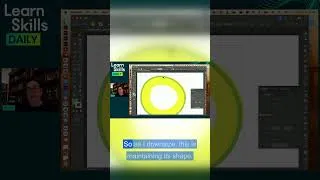 Thumbnail: Outline Strokes to Preserve Shape When Scaling #illustrator