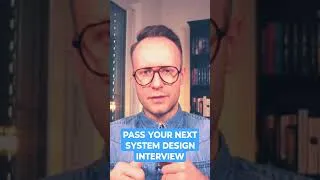 Thumbnail: How Do I Pass Every System Design Interview? #systemdesign  #techinterview #techinterviewprep