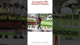 Thumbnail: Starbucks vs Patagonia: Who Actually Cares About the Planet #sustainability #csr