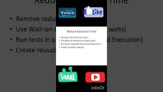 Thumbnail: How to Reduce the Execution Time #tosca