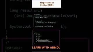 Thumbnail: Java_Coding_Questions_MCQ_Type___Answer_in_Comments!___IntelliSkills_#shorts_#java_#coding(1080p)