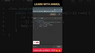 Thumbnail: Leetcode_problem_Solving_1929____Concatenation_of_Array_🔥#leetcode_#leetcodequestionandanswers(720p)