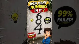 Thumbnail: How Many Numbers Can You Find? 🤯  🔢 #Shorts