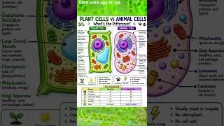 Thumbnail: 0610 w25 qp 12 Q6Which structure is found in plant cells but not in animal cells?
