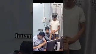 Thumbnail: POV: The Intern Took "Press Shift and Move It" Literally 😂 | Office Comedy Skit | Learn with Moiz