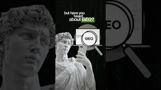Thumbnail: What is GEO?
