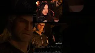 Thumbnail: When losing your memory is a bad excuse 😭 #gaming #reaction #thewitcher #yennefer