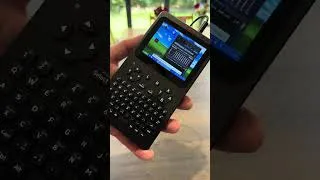Thumbnail: Waveshare PocketTerm 35. Raspberry Pi powered handheld Linux computer.