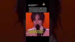Thumbnail: The dark lyric TV stations forced Camila Cabello to change. #Shorts #CamilaCabello #neverbethesame
