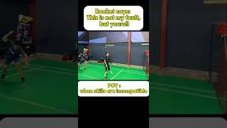 Thumbnail: R.I.P. the Racket! #shortvideo #viral #badminton #angry #badmintonlovers #fypage #fyp #fypシ゚viral
