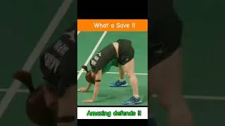 Thumbnail: What a Save badminton! #shortvideo #badminton #busananongburungpan #canadaopen2024 #bwf #fypage