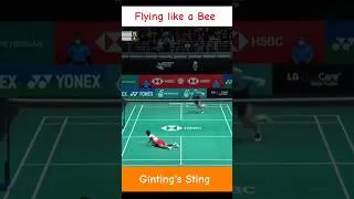 Thumbnail: Anthony Ginting's Stings!! #badminton #shortvideo #viralshorts #anthonyginting