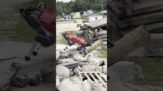 Thumbnail: Unlocking the Future: Quadrupedal Robot overcomes Military Search-and-Rescue Training Grounds