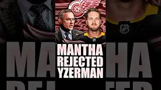 Thumbnail: HUGE REPORT: STEVE YZERMAN REJECTED BY ANTHONY MANTHA BEFORE HE GOT FIRED (RED WINGS NEWS)