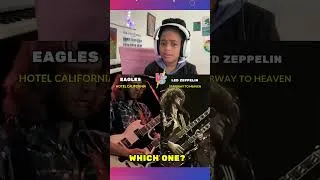 Thumbnail: Solo Guitar Battle #LedZeppelin #Eagles #guitarsolo #lelereacts #reaction #musicbattle