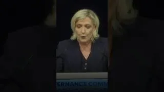 Thumbnail: Marine Le Pen says she will run for French presidency
