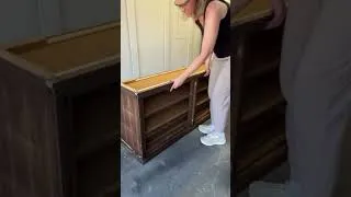 Thumbnail: Plastic doors didn't stop this dresser flip #furnitureflip #diy #makeover #summerofgoals