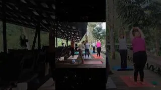 Thumbnail: Yoga in the nature. #healingyoga #backtonature #rainforest