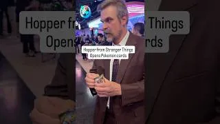 Thumbnail: Opening Pokemon Cards With HOPPER from Stranger Things