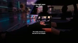 Thumbnail: GTA 6's opening might start like THIS — fan theory #shorts