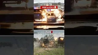 Thumbnail: GTA 6 vs RDR2 - Explosion 💥 #gta #gta6 #gta6trailer #gta5 #rdr2 #gtavi #gtaonline #fyp #gaming #pc