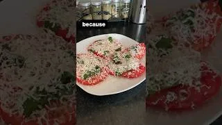Thumbnail: Summertime Light Lunch Idea: Beef Tomato With Parmigiano Reggiano