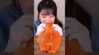 Thumbnail: GIANT SALMON SUSHI MUKBANG 🍣| BIG BITES SALMON MUKBANG  #mukbang