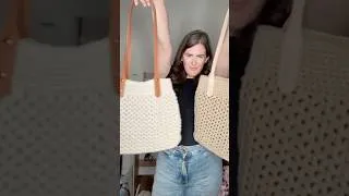 Thumbnail: Beginner Friendly LUX market bag tutorial.