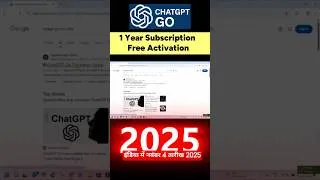 Thumbnail: How to Activate Chatgpt Go 1 Year Subscription Free